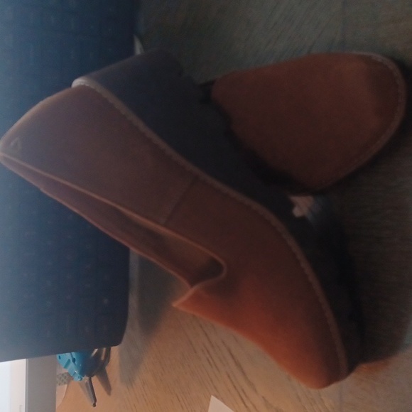 Vionic Water Repellent Leather or Suede Wedges Womens Willa Wedge - Picture 4 of 5